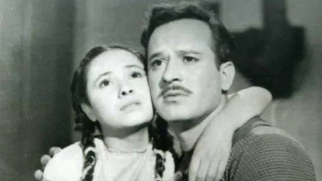 Escena de Evita Muñoz 'Chachita' con Pedro Infante