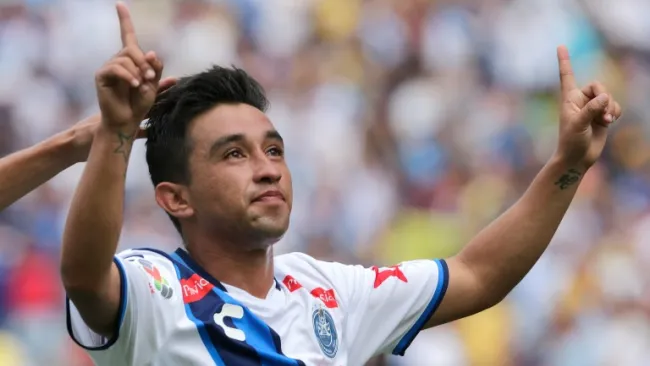 Christian Bermúdez celebra su gol frente al América
