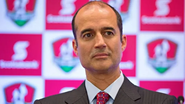 Guillermo Cantú durante una presentación en el WTC