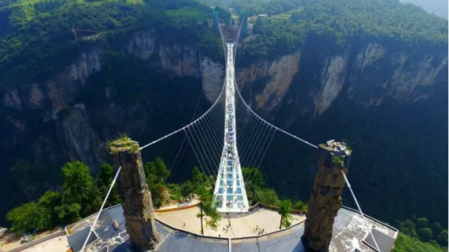 La montaña Tianmen, en el Parque Natural Zhangjiajie
