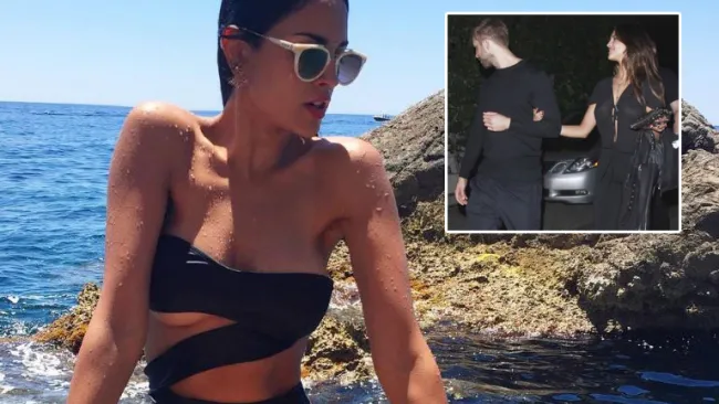 Eiza González disfruta del sol en la playa