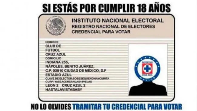 No olviden renovar su credencial al 19 aniversario