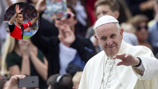 El Papa Francisco invitó a Márquez a disputar partido por la paz