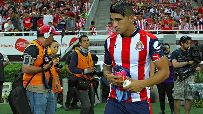 Alan Pulido previo al partido contra Jaguares