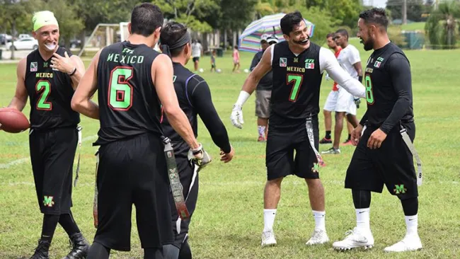 Seleccionados mexicanos de tocho bandera