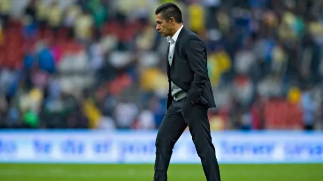 Ignacio Ambriz, durante un partido del América