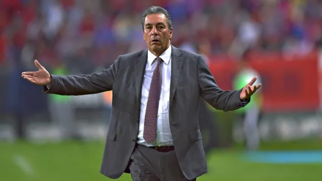 Tomás Boy durante un partido de La Máquina