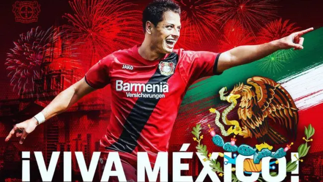 Chicharito festeja el Día de la Independencia en sus redes