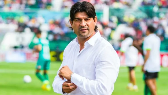 José Saturnino Cardozo, durante un juego de Jaguares en el Estadio Zoque