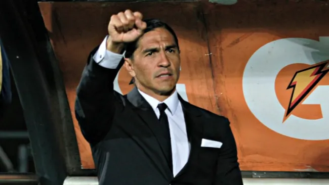 Paco Palencia, en el partido contra el Atlas