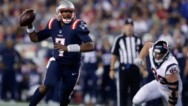 Brissett, en partido frente a los Texanos