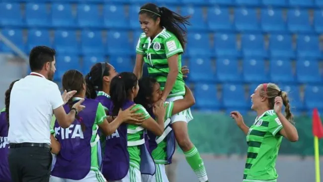 Tri femenil Sub 17 festeja una anotación