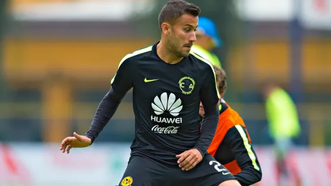 Guerrero, en un entrenamiento de América