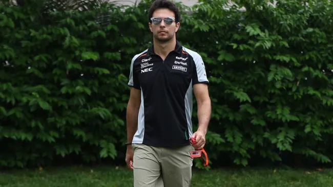 Checo Pérez, previo al Gran Premio de Singapur