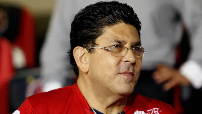 Fidel Kuri Grajales, durante partido del Veracruz