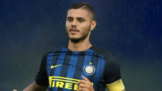 Mauro Icardi con el Inter de Milán