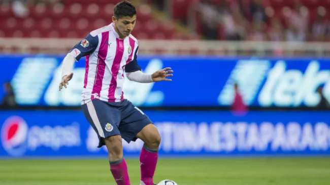 Ángel Zaldívar, en juego de Chivas 