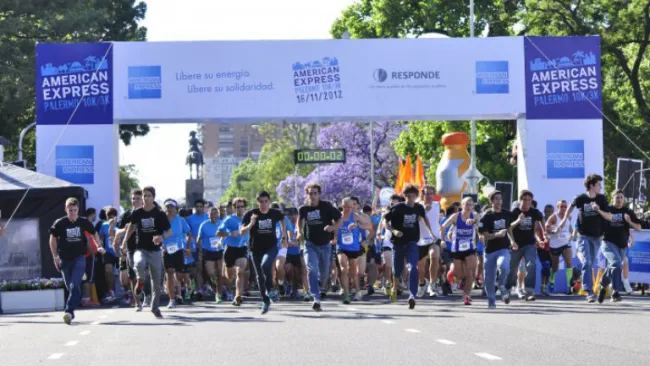 Así se vive la carrera American Express