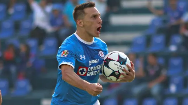 Chaco celebra un gol de La Máquina