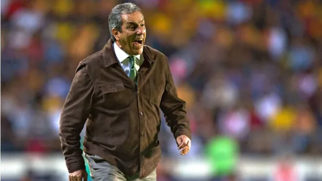 Boy durante el partido frente a Morelia