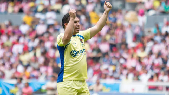 Cabañas, durante el Clásico de Leyendas