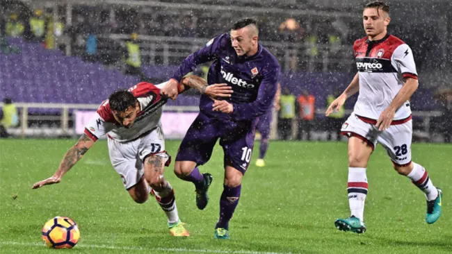 Duelo de la Fiorentina contra Crotone