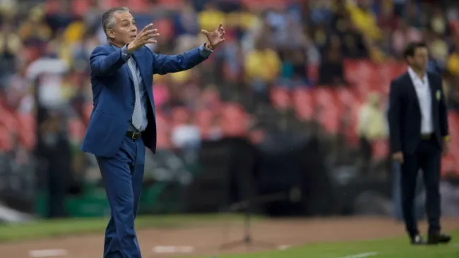 Sergio Bueno durante un partido de Chiapas