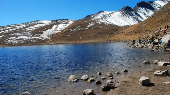 El cráter del Nevado de Toluca