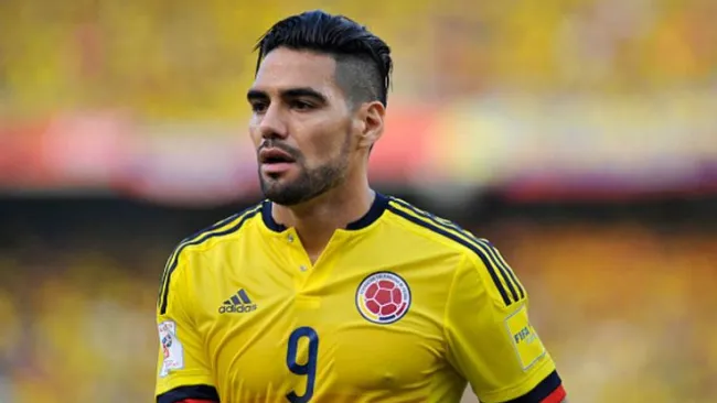 Falcao, en un partido con la Selección de Colombia