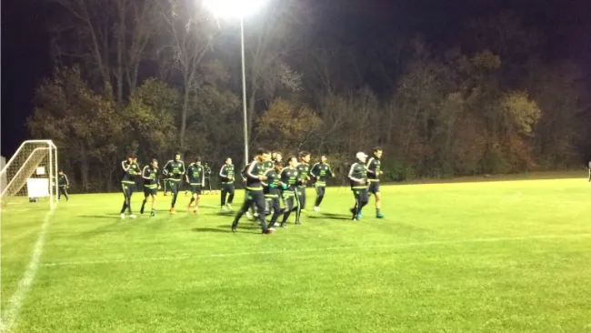 Postal del primer entrenamiento del Tri en Columbus, Ohio
