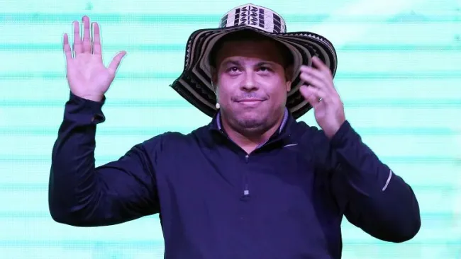 Ronaldo durante un evento 