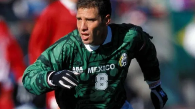 Aspe, como capitán de la Selección Mexicana