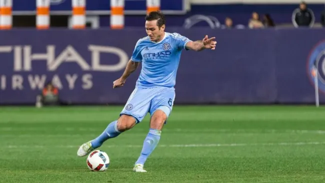 Frank Lampard en un partido del New York City FC