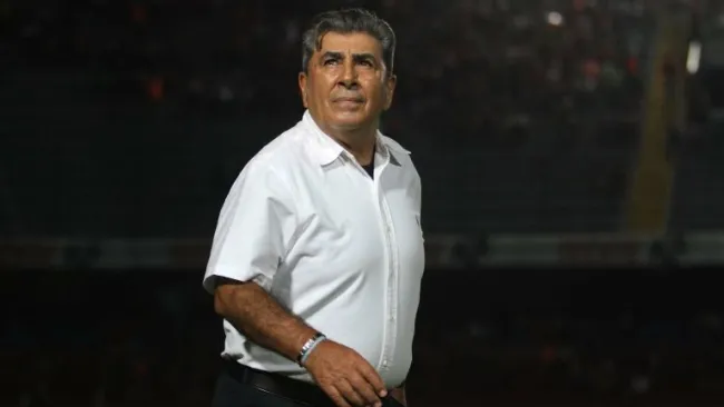 Reinoso durante un partido con Veracruz