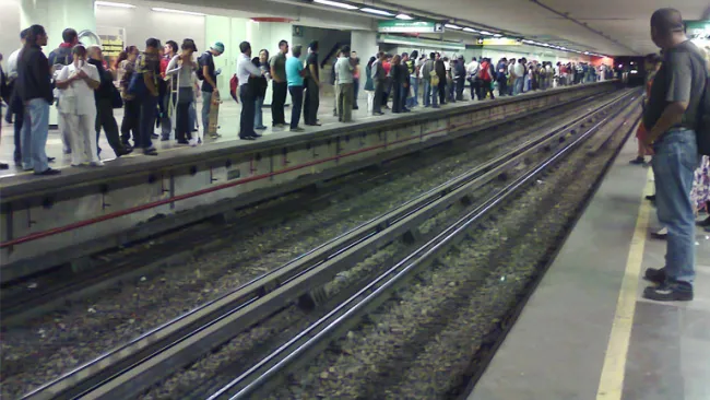 Estación del metro en la CDMX