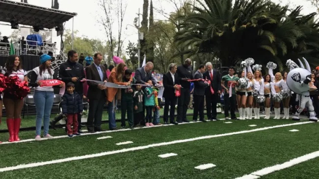 Inauguración del Fan Fest en el Bosque de Chapultepec 