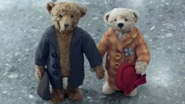 Los osos de peluche en el comercial