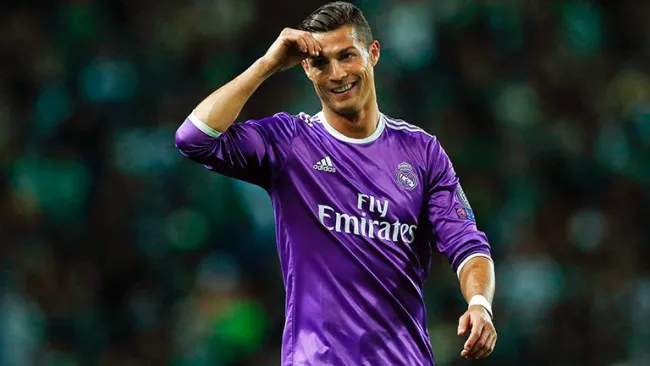 Cristiano Ronaldo, en partido de Real Madrid en Champions League