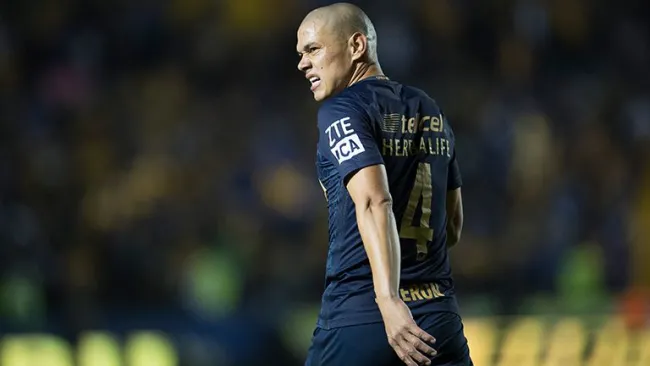 Darío Verón, durante Cuartos de Final contra Tigres