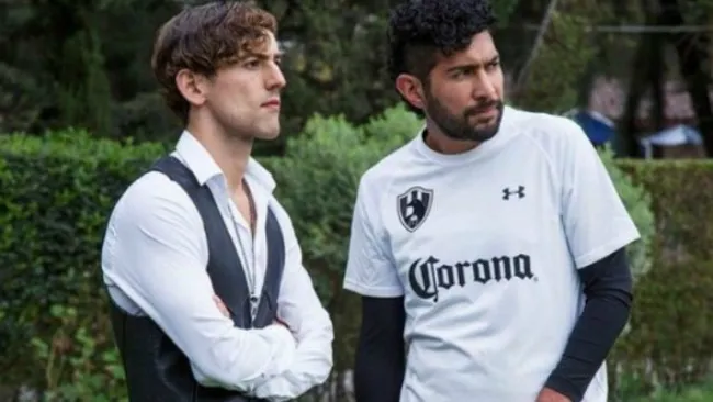 Chava Iglesias Jr. y Moisés en las instalaciones de Nuevo Toledo