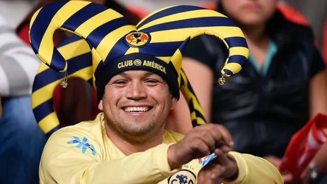 Aficionado del América, en gradas del Victoria y listo para las Semis