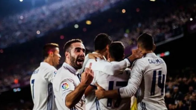 Carvajal ofende a la afición blaugrana tras el tanto de Ramos 