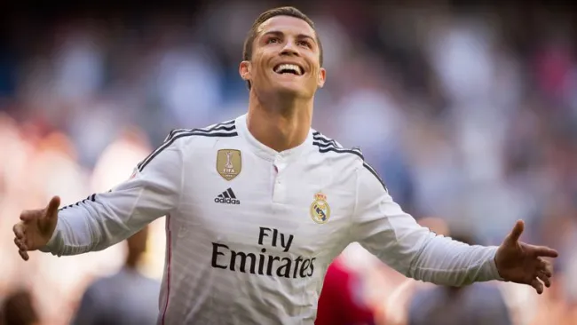 Cristiano Ronaldo celebra un gol con el Real Madrid