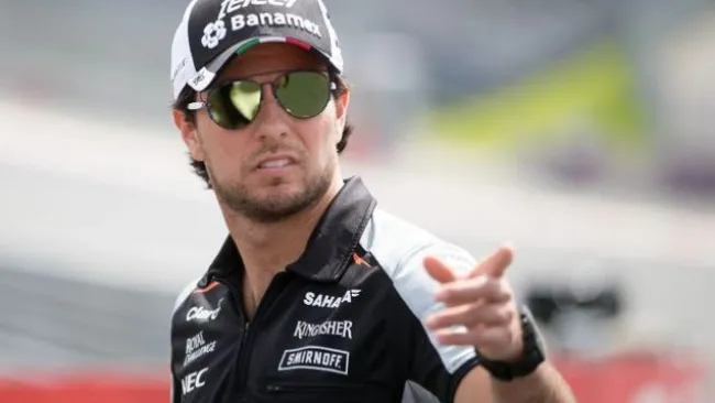 Checo Pérez, previo a una competencia