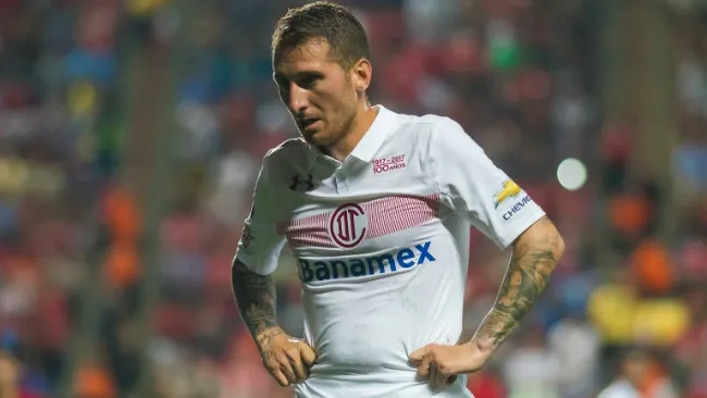 Bottinelli, durante un juego de los Diablos Rojos