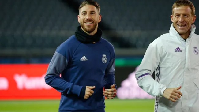 Sergio Ramos sonríe desde Yokohama, Japón