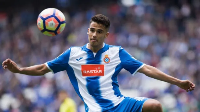 Diego Reyes en un partido de Espanyol