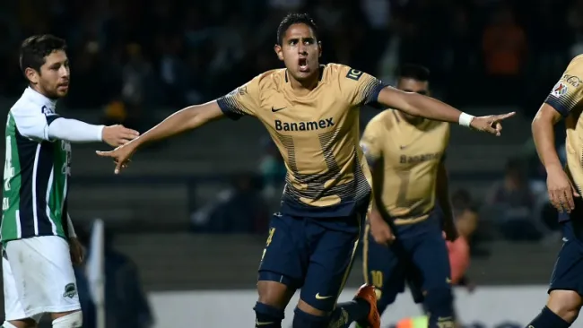 Izazola festeja una anotación con los auriazules