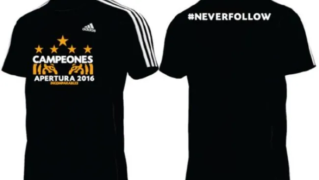 Jersey conmemorativo del título felino