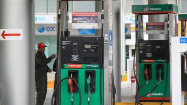 Gasolinería que carece de combustible Premium 